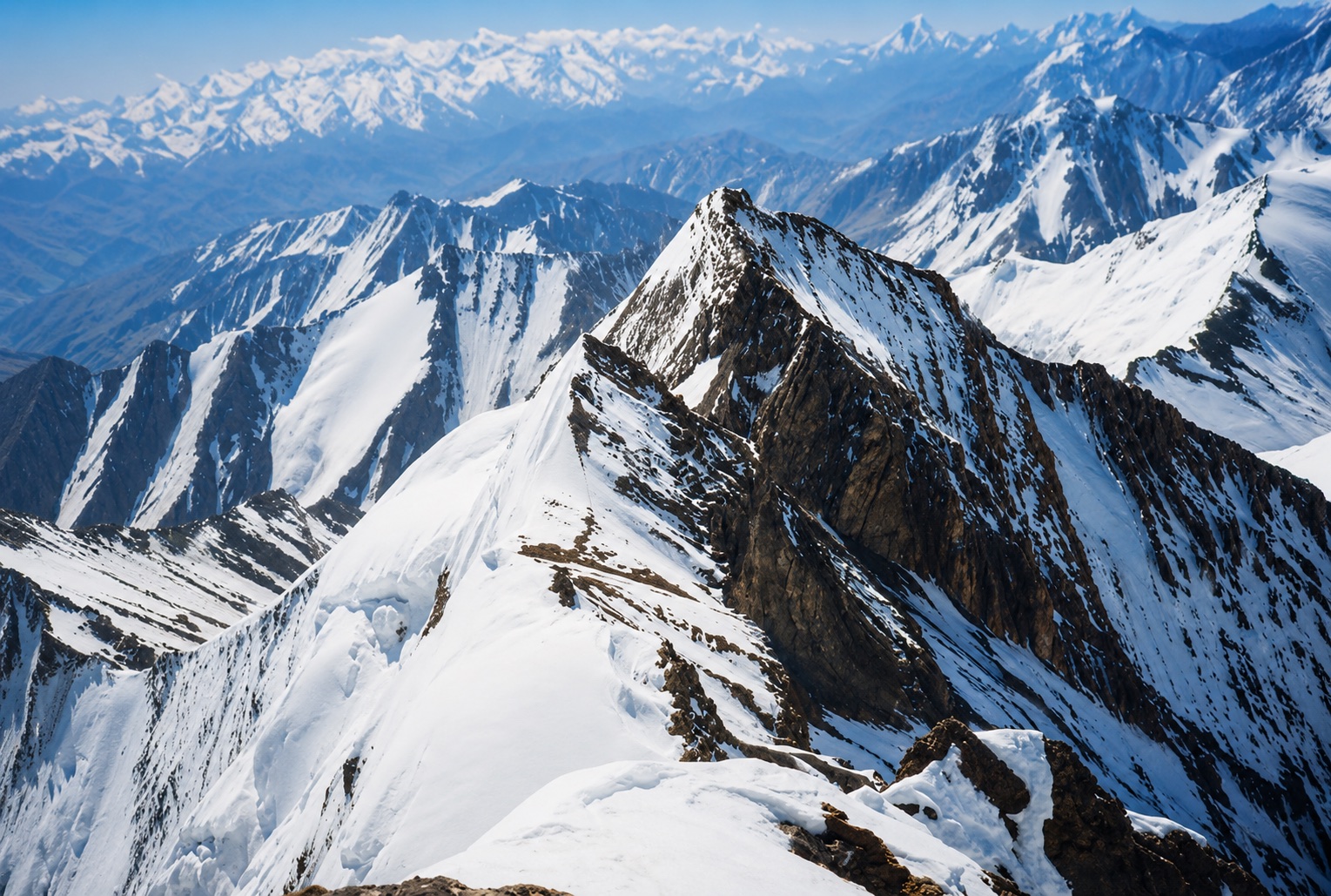 Mt. Gya Expedition (6794m) Himalayan expedition landscape