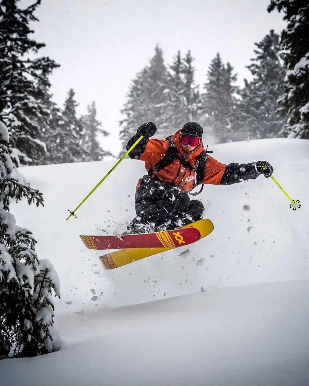 Beginner ski slopes at Gulmarg with learners practicing skiing